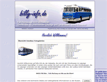 Tablet Screenshot of billy-info.de